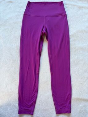 Lululemon Women’s Align High-Rise Pant 25” inseam Size 6 Vivid Plum